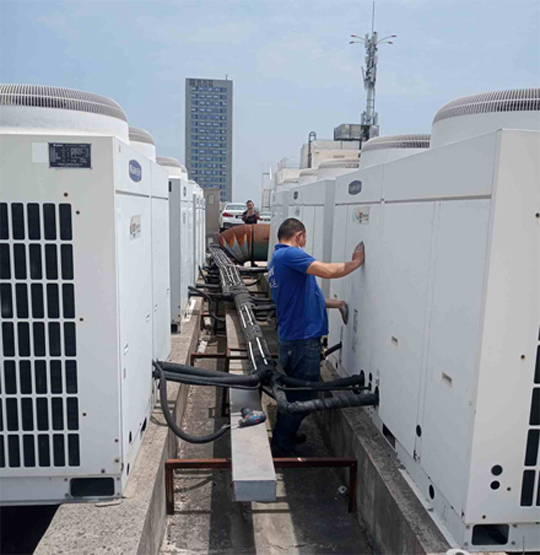 略阳中央空调制热和不制冷系统维修方法